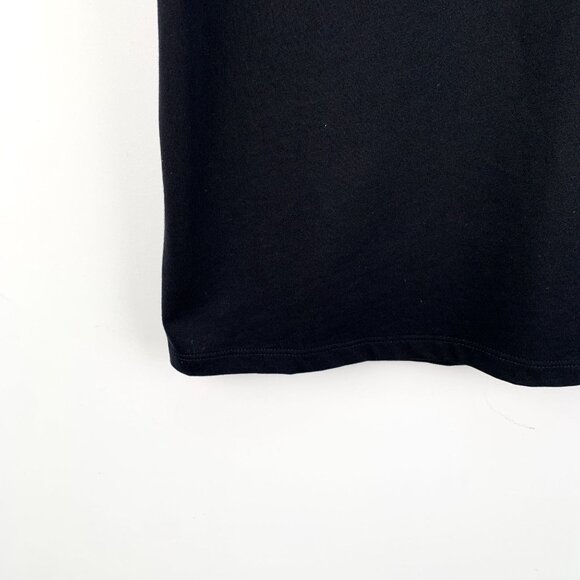 Balmain Black Logo Letter Printed Cotton Round-Neck Casual Vest M New With Tag - Picture 6 of 8